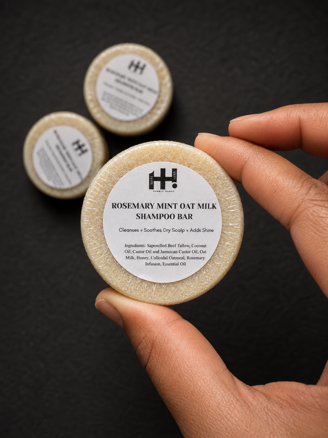 Rosemary Mint Oat Milk Shampoo Bar